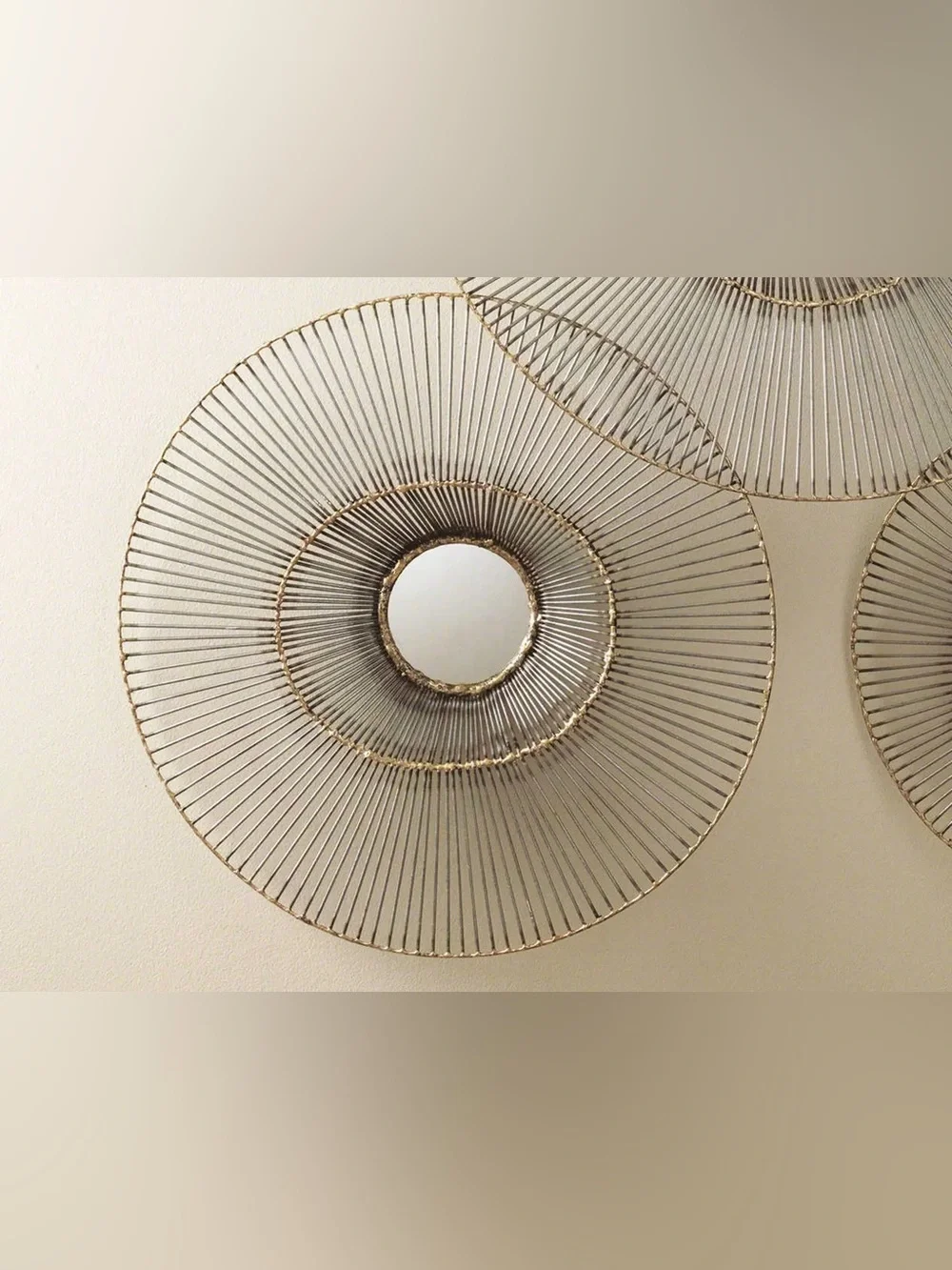 Global Views Tilt-A-Wire Mirror - Luxury Home Decor